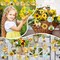 15-piece DIY 5D diamond painting keychain set featuring bee and spring-themed designs. Full-drill craft kit for making sparkling keychains, pendants, or decorative accessories—perfect for spring, summer, or Easter décor.